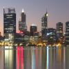 Perth city skyline. By <a href="//commons.wikimedia.org/wiki/User:Mark" title="User:Mark">Mark</a> - <span class="int-own-work" lang="en">Own work</span>, <a href="http://creativecommons.org/licenses/by-sa/3.0" title="Creative Commons Attribution-Share Alike 3.0">CC BY-SA 3.0</a>, <a href="https://commons.wikimedia.org/w/index.php?curid=40759658">Link</a>